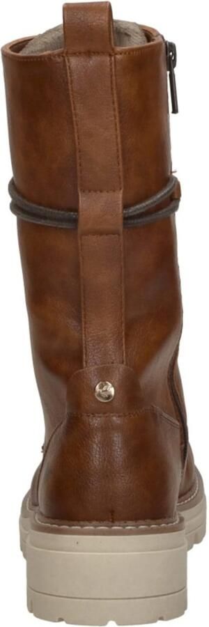 Mustang Shoes Veterlaarsjes zipper boots lace-up boots short boots with block heel - Foto 8