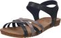Mustang Shoes Sandalen zomerschoen sandaal klittenbandschoen met klittenbandjes - Thumbnail 2