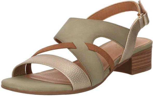 Mustang Shoes Sandalen zomerschoen sandaal bandjessandaal in asymmetrische vorm - Foto 3