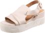 Mustang Shoes Sleehaksandaaltjes zomerschoen sandaal sleehak met klittenbandjes - Thumbnail 2