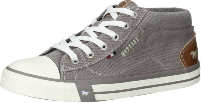 Mustang Shoes Sneakers veterschoen halfhoge schoen vrijetijdsschoen met rubberen kap - Foto 1