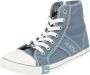 Mustang Shoes Sneakers high top-sneaker veterschoen met label in de loopzool - Thumbnail 3