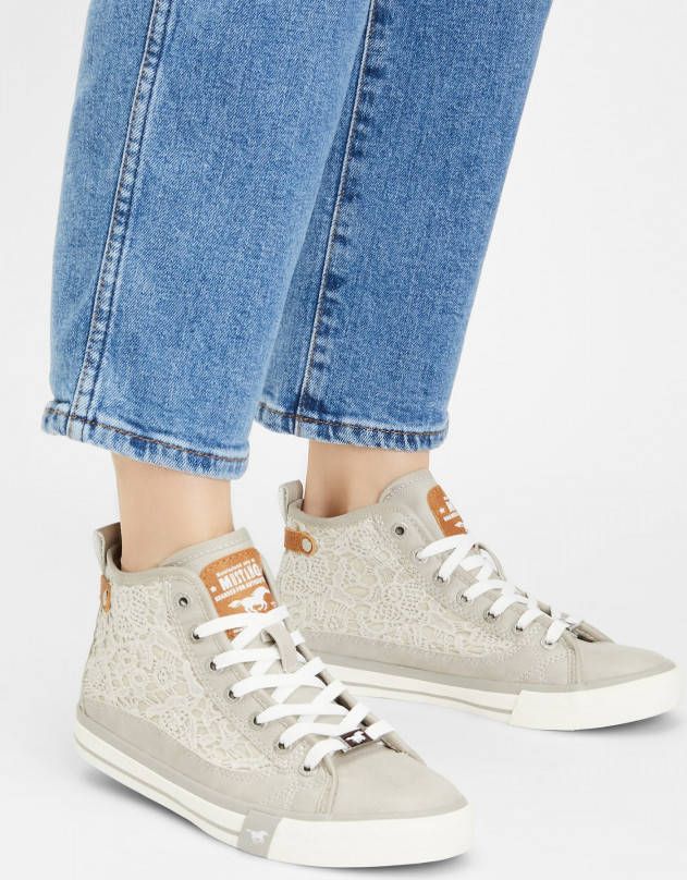 mustang Sneakers hoog 'Macrame'