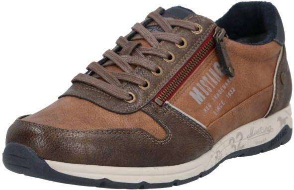 Mustang Shoes Sneakers met rits vrijetijdsschoen lage schoen veterschoen - Foto 7