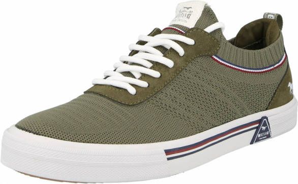 Mustang Herenschoenen 4162302 olive maat 46 - Schoenen.nl