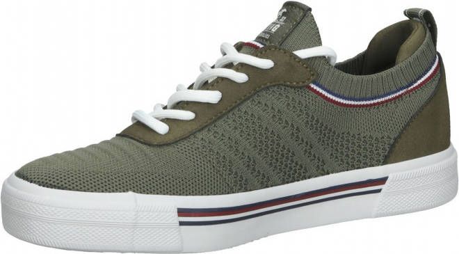Mustang sneakers groen - Schoenen.nl