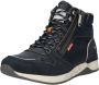 Mustang Veterschoenen Hoog Veterschoenen Hoog blauw - Thumbnail 2
