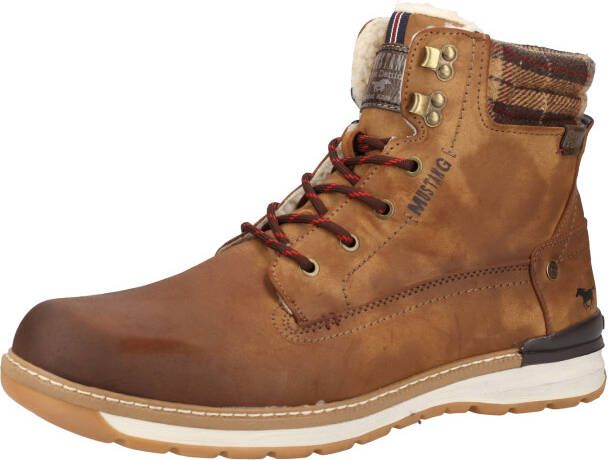 Babista Hoge veterschoen Mustang Bruin - Foto 3