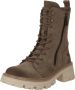 Mustang Shoes Hoge veterschoenen met twee ritssluitingen - Thumbnail 3