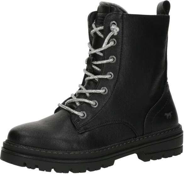 Mustang Veterschoenen Hoog Veterschoenen Hoog Zwart - Foto 8