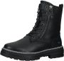 Mustang Shoes Winterlaarzen hakken winter enkellaars veterschoenen nagels en decoratieve naden - Thumbnail 4