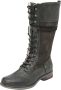 Mustang Shoes Winterlaarzen blokhak veterschoen hoge laars binnenrits - Thumbnail 2