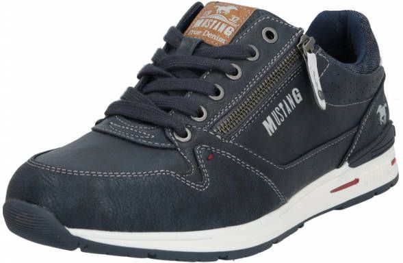 Mustang Shoes Sneakers vrije tijd schoen veterschoen met buitenrits - Foto 7