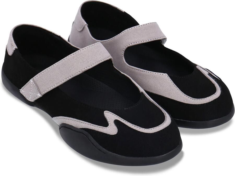 Nae Vegan Shoes Fitness Schoenen Vegan Sneakers voor Dames Nadia Grijs - Foto 2