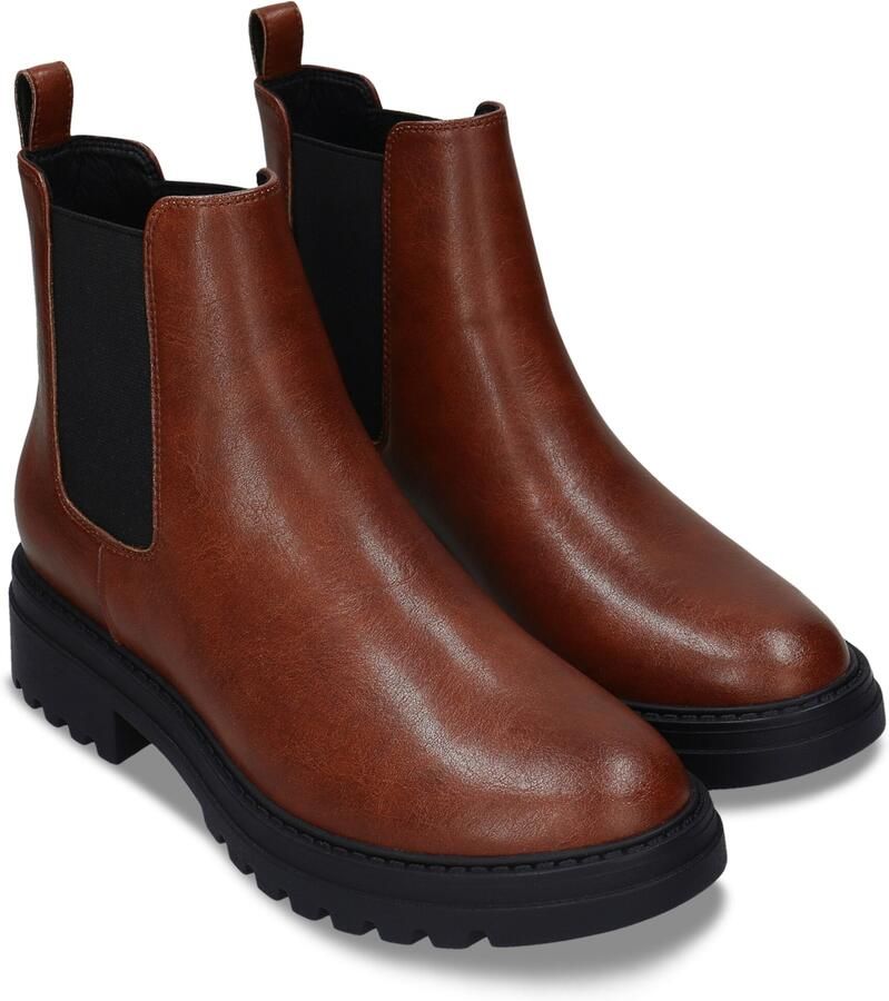 Nae Vegan Shoes Nette schoenen Vegan Chelsea Boots voor Dames Evie Bruin - Foto 2