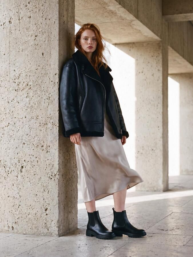 Nae Vegan Shoes Nette schoenen Vegan Chelsea Boots voor Dames Evie Zwart - Foto 3