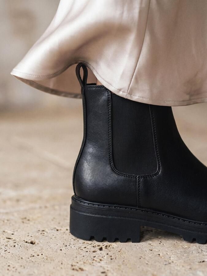 Nae Vegan Shoes Nette schoenen Vegan Chelsea Boots voor Dames Evie Zwart - Foto 5