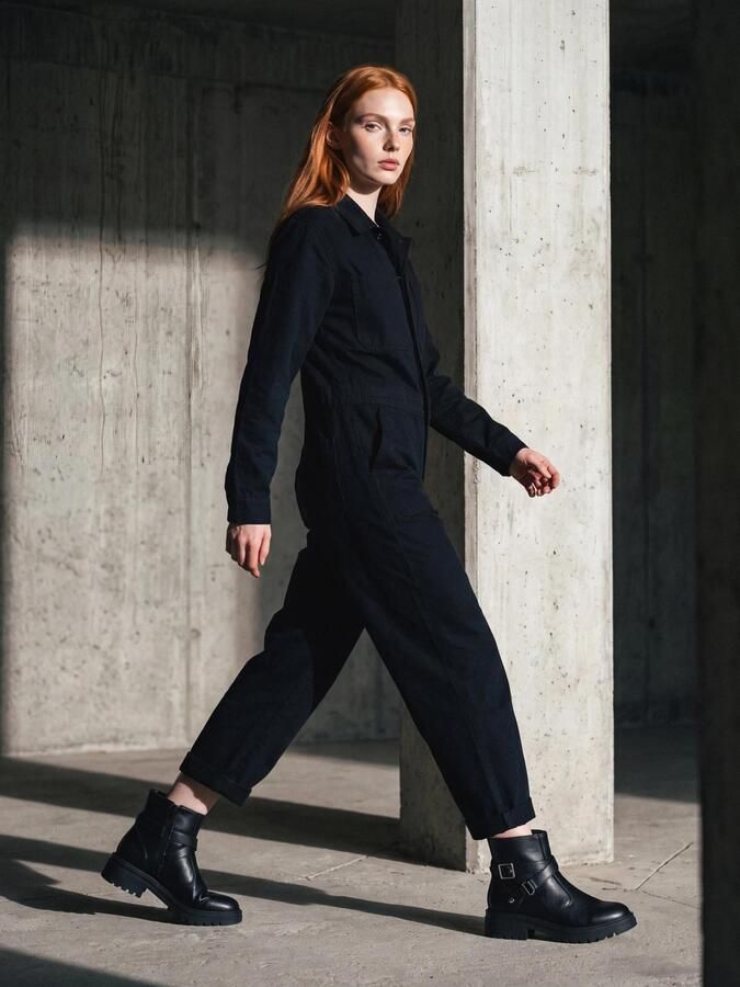 Nae Vegan Shoes Nette schoenen Vegan Enkellaarzen voor Dames Cody Zwart - Foto 5