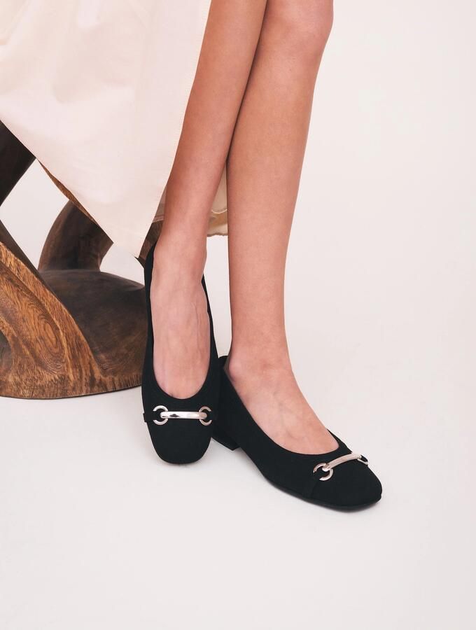 Nae Vegan Shoes Ballerina's Vegan Ballerina's voor Dames Claire Zwart - Foto 4