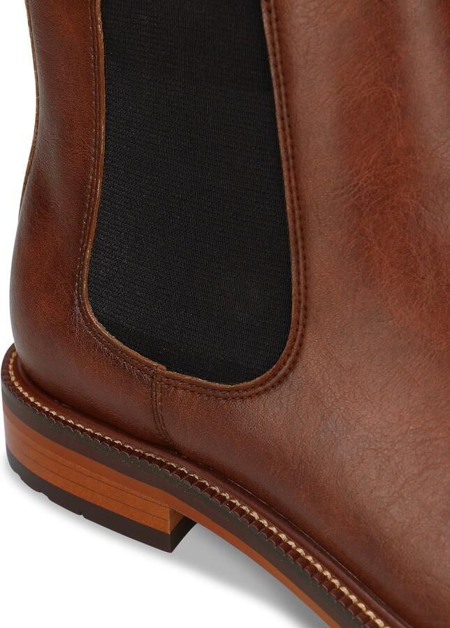 Nae Vegan Shoes Laarzen Vegan Chelsea Boots voor Heren Duncan Bruin - Foto 6