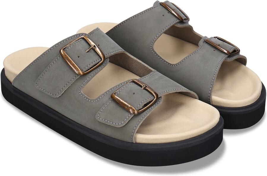 Nae Vegan Shoes Sandaal 'DARKU' groen - Foto 6