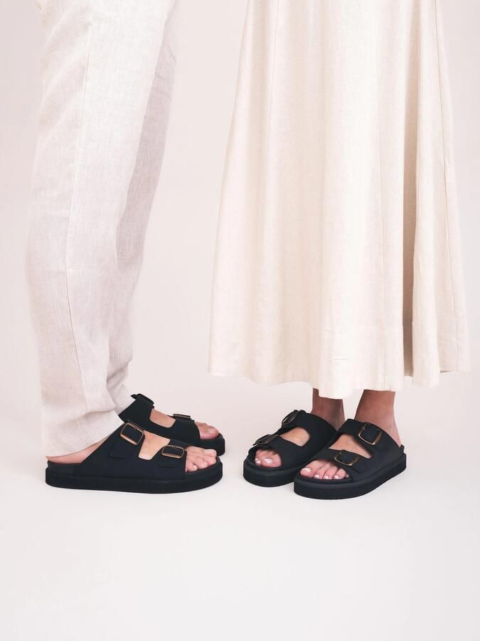 Nae Vegan Shoes Sandalen Vegan Sandalen Darku Zwart - Foto 5