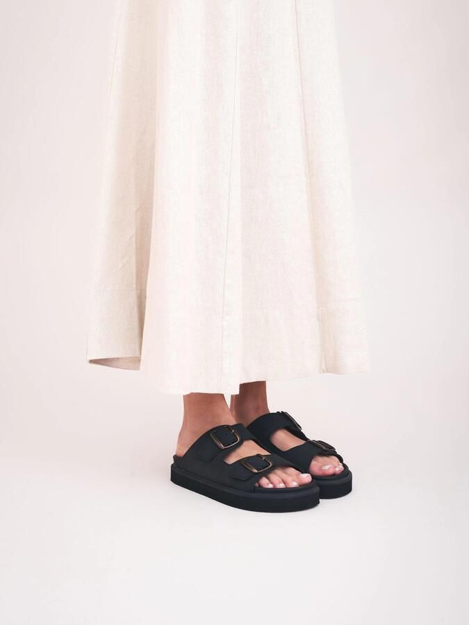 Nae Vegan Shoes Sandalen Vegan Sandalen Darku Zwart - Foto 6