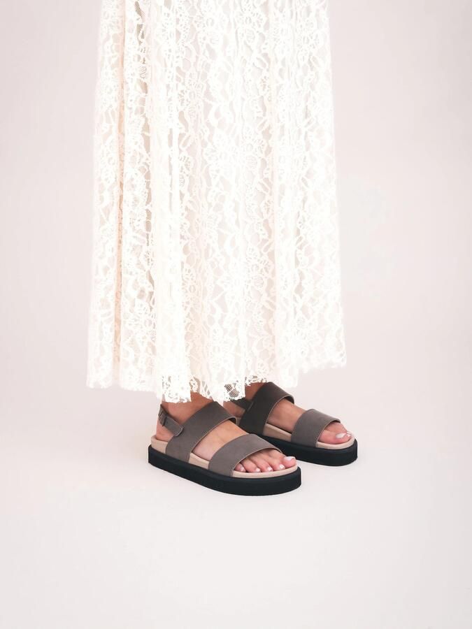 Nae Vegan Shoes Platte sandalen Vegan Sandalen Palau Groen - Foto 6