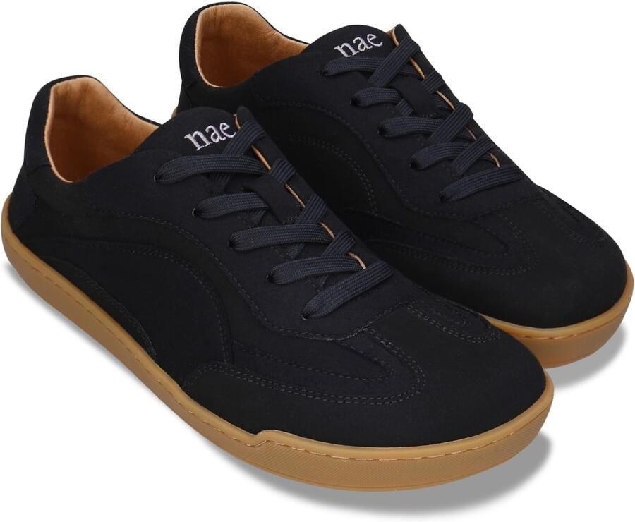 Nae Vegan Shoes Lage Sneakers Vegan Barefoot Sneakers Aya Zwart - Foto 4