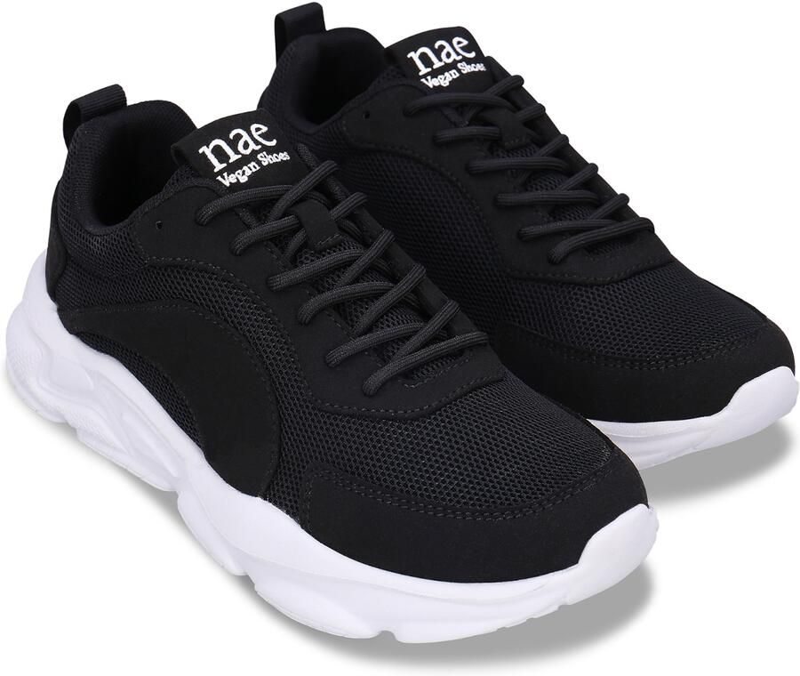 Nae Vegan Shoes Lage Sneakers Vegan Sneakers Dan Zwart - Foto 2