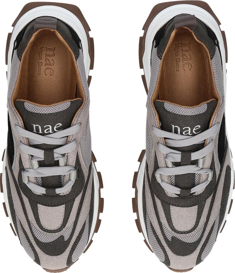 Nae Vegan Shoes Lage Sneakers Vegan Chunky Sneakers Hanoi Grijs - Foto 3