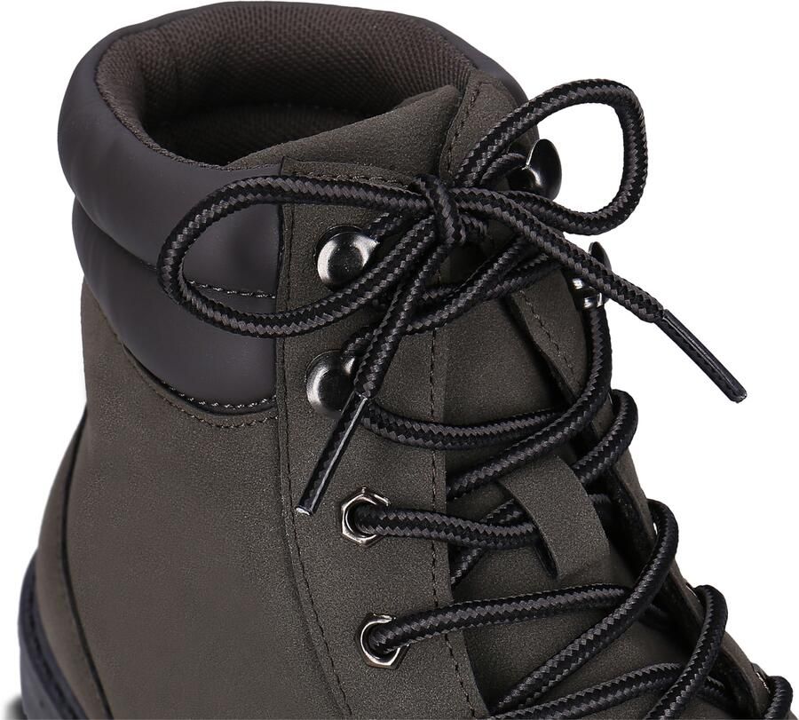 Nae Vegan Shoes Veterboots 'Adar Gre' donkergrijs - Foto 3