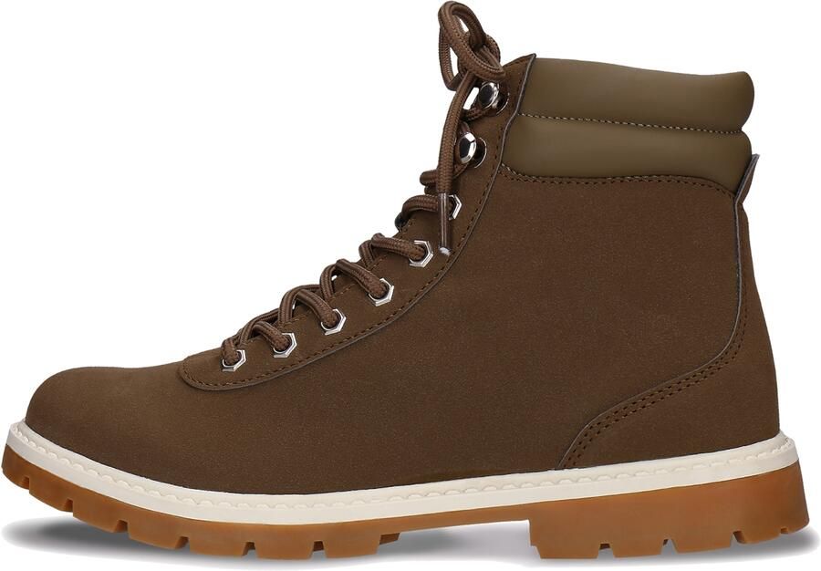 Nae Vegan Shoes Veterboots 'Adar' olijfgroen