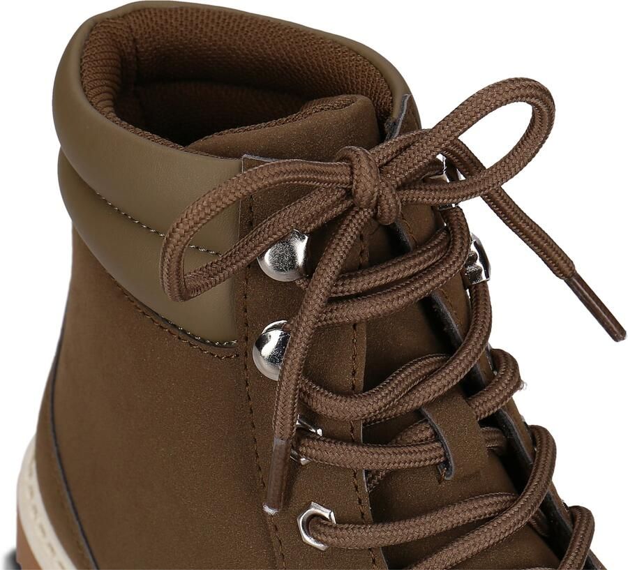 Nae Vegan Shoes Veterboots 'Adar' olijfgroen - Foto 2
