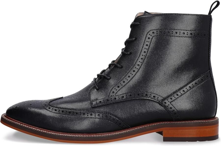 Nae Vegan Shoes Laarzen Vegan Veterboots voor Heren Chase Zwart - Foto 2