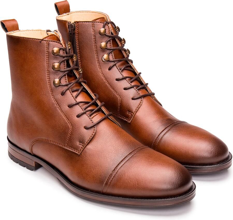 Nae Vegan Shoes Veterboots 'Lore' bruin - Foto 2