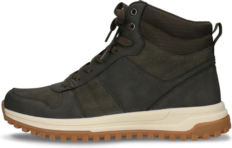 Nae Vegan Shoes Veterlaarzen 'EBAN Green' groen