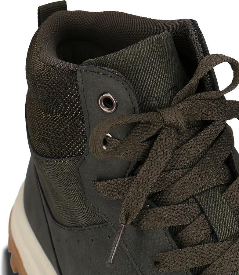 Nae Vegan Shoes Veterlaarzen 'EBAN Green' groen - Foto 3