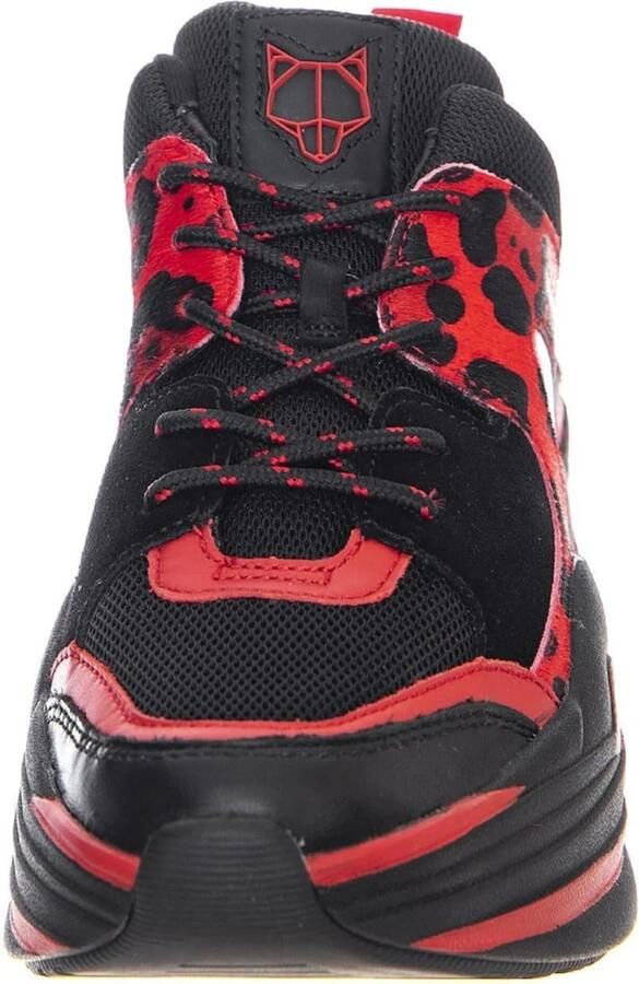 NAKED WOLFE Sneakers laag 'Track Sneakers' rood zwart - Foto 2