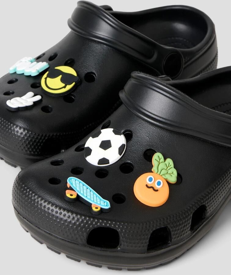 NAME IT Open schoenen 'NKNFAME' lichtblauw oranje zwart - Foto 3