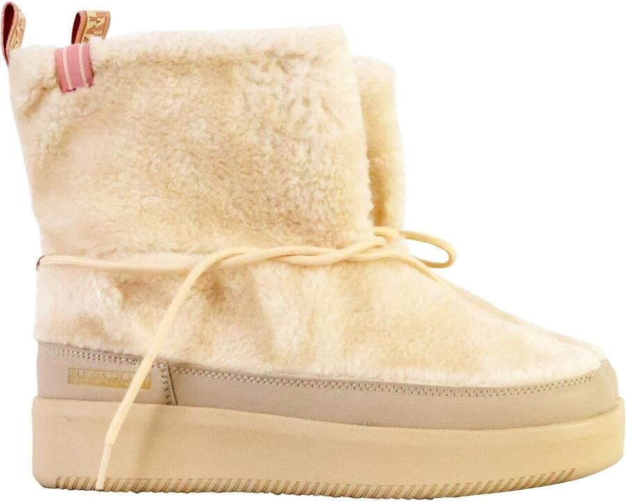 NAPAPIJRI Enkellaarsje 'Schnürstiefeletten Jade' grijs