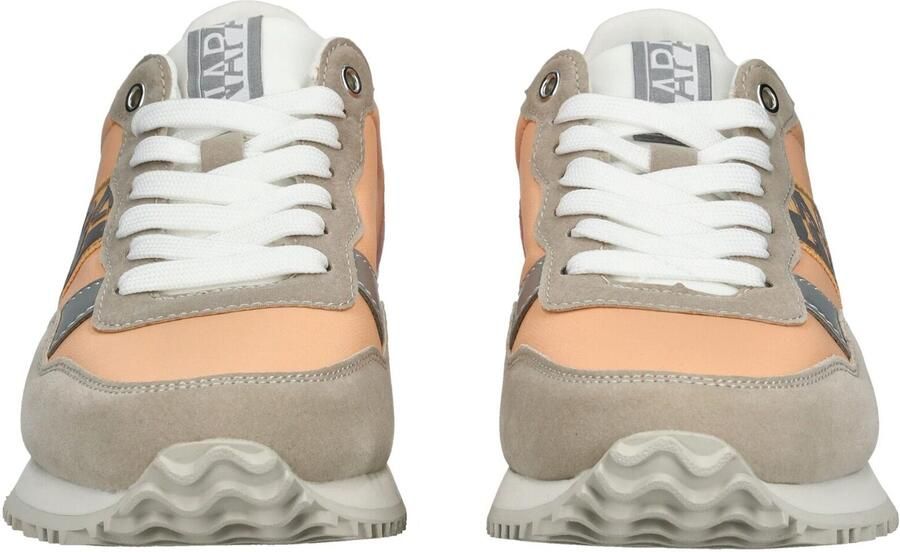 NAPAPIJRI Sneakers laag 'Astra' donkerbeige lichtoranje donkerroze zilver - Foto 4