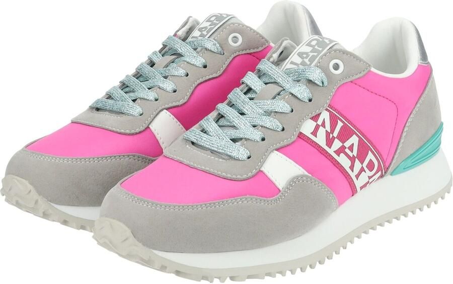 NAPAPIJRI Sneakers laag 'Astra' turquoise grijs pink wit - Foto 4