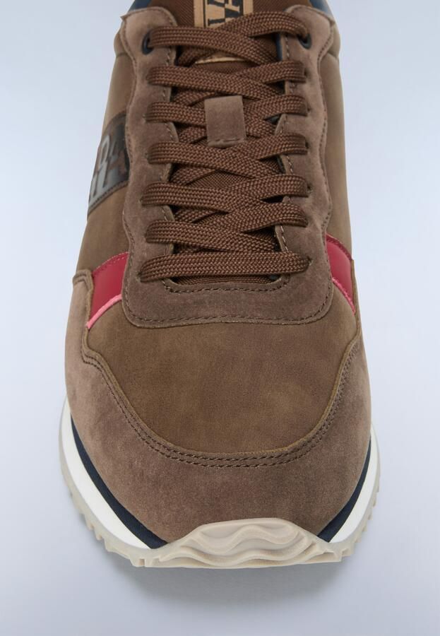 NAPAPIJRI Sneakers laag 'COSMOS' navy bruin kersrood zwart - Foto 3