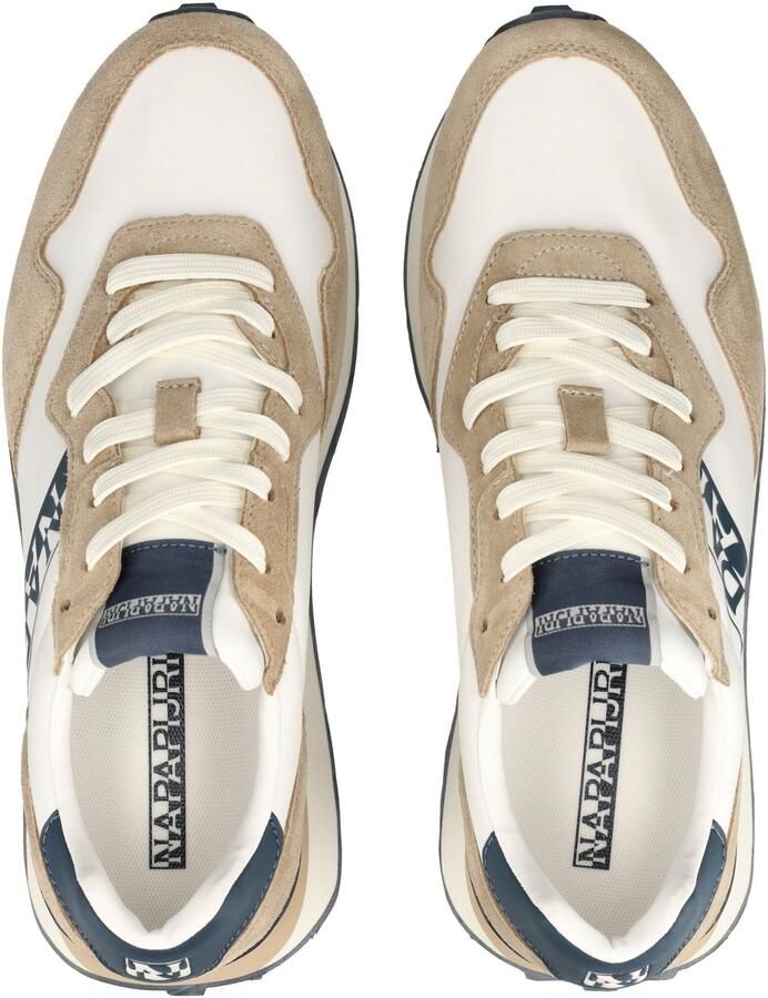 NAPAPIJRI Sneakers laag donkerbeige navy wit - Foto 3