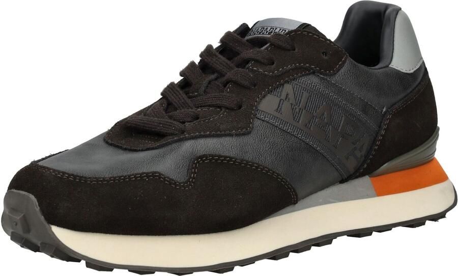 NAPAPIJRI Sneakers laag donkerbruin grijs donkergrijs