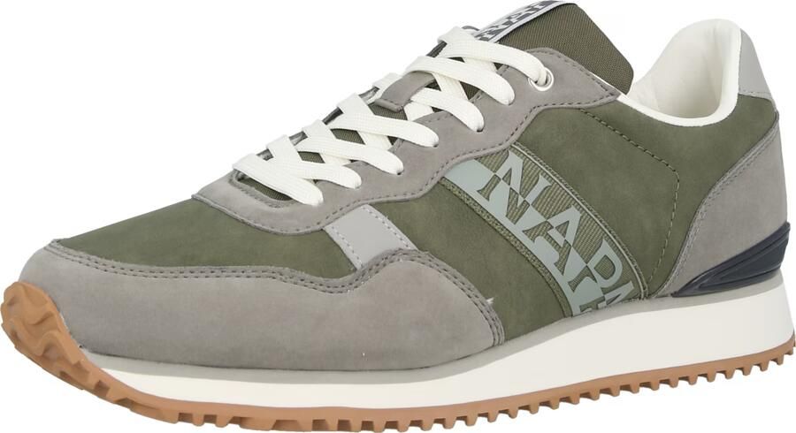 NAPAPIJRI Sneakers laag grijs olijfgroen