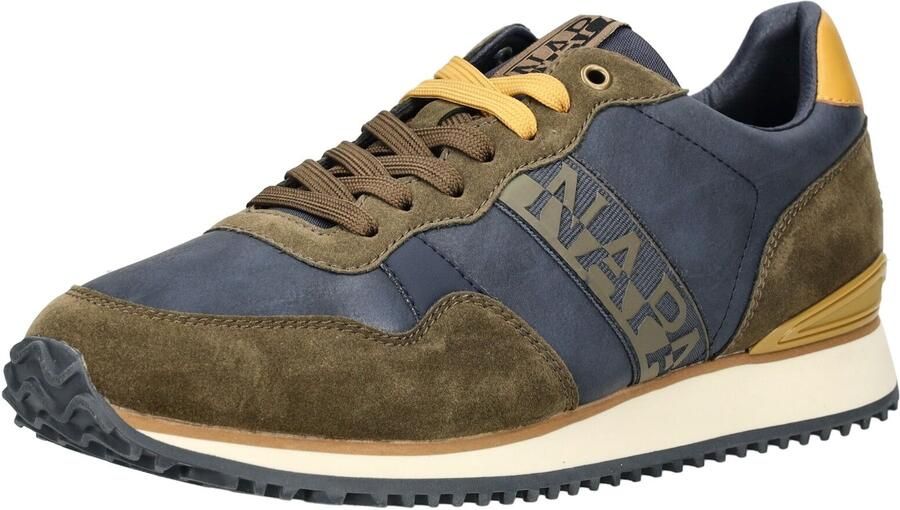NAPAPIJRI Sneakers laag navy bruin brokaat