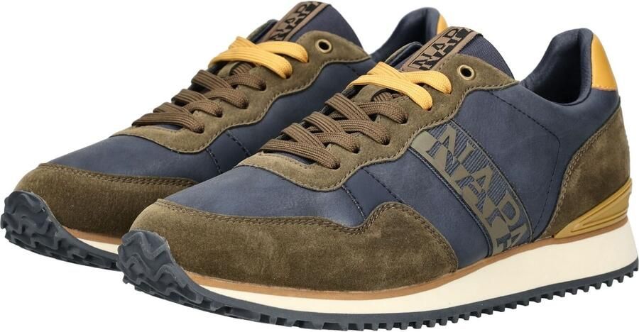 NAPAPIJRI Sneakers laag navy bruin brokaat - Foto 5