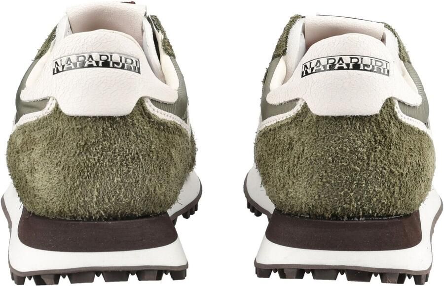 Napapijri Heren Element Suede Sneakers Suède Olive Night - Foto 5